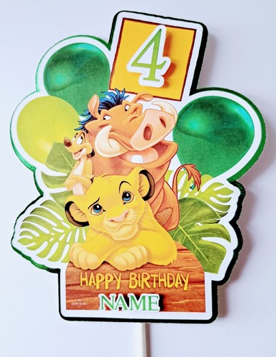 Personalised lion king - king, cake