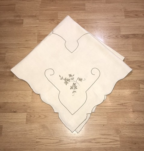 Vintage beige 100 linen - vintage, 100%