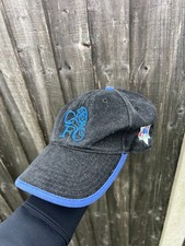 Vintage Chelsea FC Baseball Cap Men One Size Black Blue FA Premier League