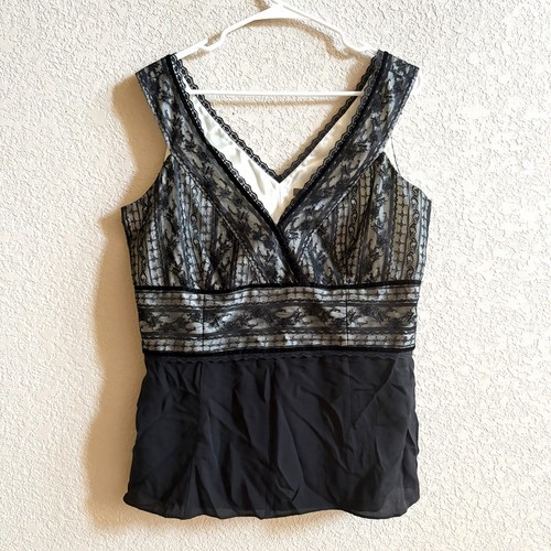 Ann taylor top black - taylor, lace