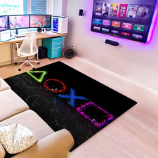 Gaming Rug for Boys Room