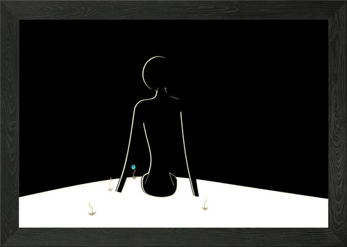 What comes next - comes, framed