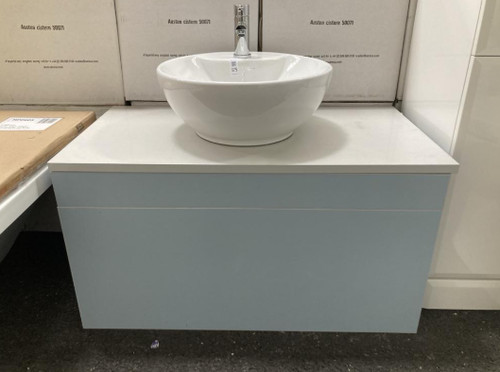 Wall hung drawer countertop - drawer,