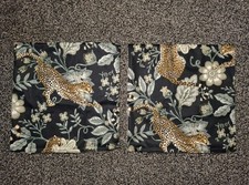 Dunelm Paradise Cheetah Cushion Cover Pair Home Made