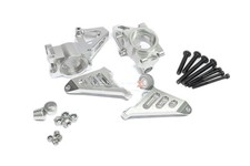 Alloy Front Hub Carrier Set DT5B01008 Silver Baja 5B 5T T1000 Upgrade