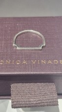Monica Vinader Sterling Silver  Signature slim Ring 