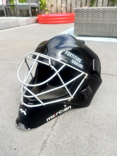 Mercian goalie helmet with - mercian,