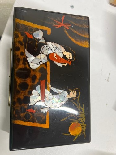 Vintage japanese black lacquer - vintage,
