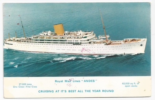 Transport rms andes royal - transport, mail