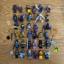 Rare Lego Ninjago Mini Figure Golden Gold