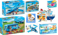 Playmobil Family Fun Set -9366 Summer Jet/9502 Pick Up/6978 Cruise Ship & MORE