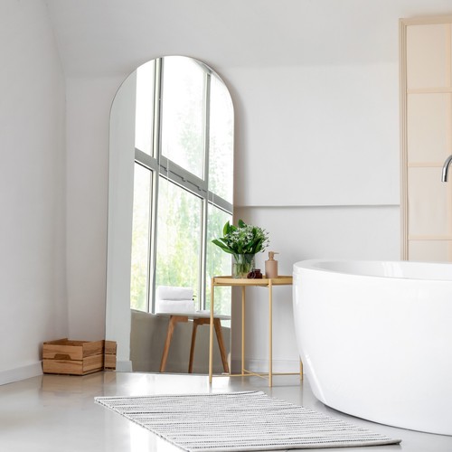 Modern frameless large arch - frameless,