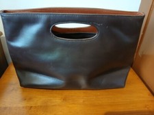 DENTS brown leather handbag