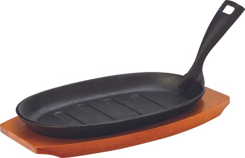 Sizzle platter cast iron - platter,