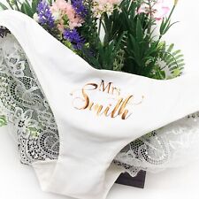 Personalised Bride Knickers - Wedding Gift
