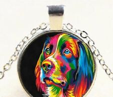 Silver 20" necklace DOG