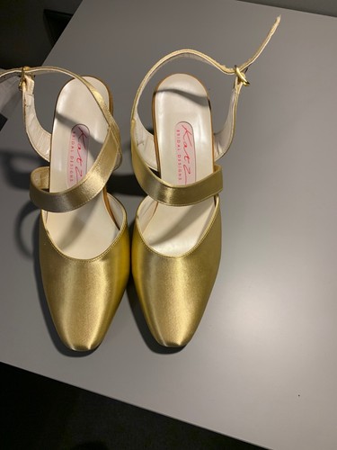Katz bridal shoes - satin., size
