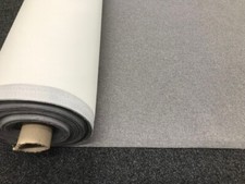 Grey textured upholstery