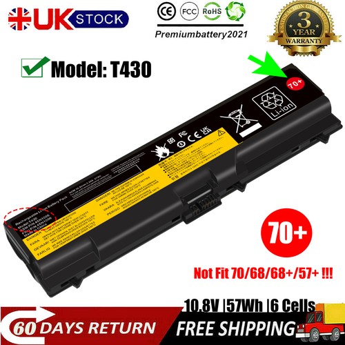 T430 battery for lenovo - 70+,