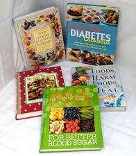 5 Reader's Digest Cookbook Bundle Hardcover Books Diabetes Cookery Cooks Foods