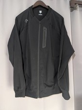 DESCENTE RUNNING JACKET MENS BLACK Fit Medium