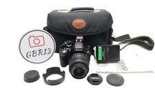 Nikon D5100 DSLR Camera 16.2MP with 18-55mm, Shutter Count 1842 Good REFURBISHED