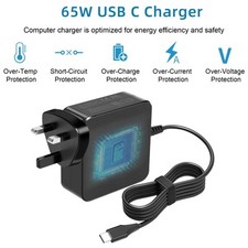 65W USB C Laptop Charger