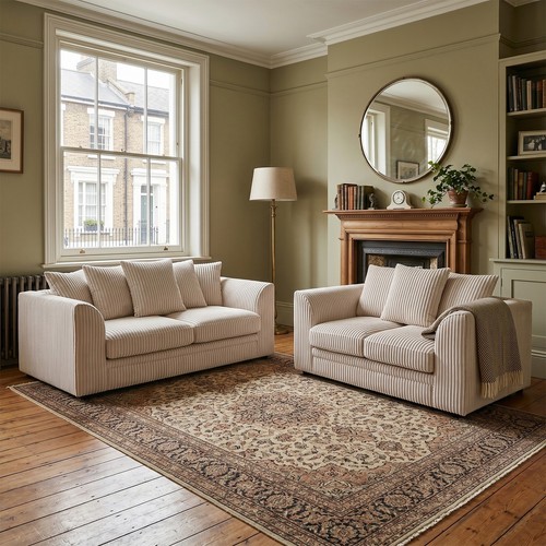 Seater cream corner - cream,