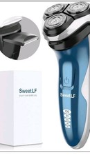 SweetLF Electric Razor for Men, 120 Min Shaving, Fast UK Adapter 1H Charging