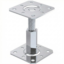 Adjustable Height Fence Post