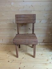 Victorian Wooden Children Chair Mid Century Vintage Antique Furniture Child Kid