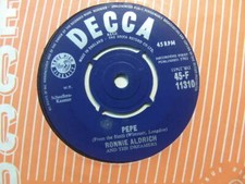 Ronnie Aldrich - Pepe 1961 7” Decca F 11310