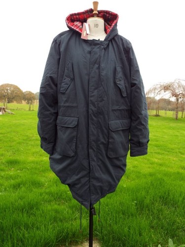 Retro navy tobias - navy, fishtail