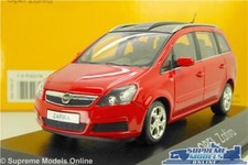 OPEL VAUXHALL ZAFIRA MODEL CAR RED 1:43 SCALE MINICHAMPS 9163174 DEALER ISSUE K8