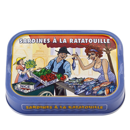 Sardines with ratatouille - with,