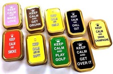 1 OZ TOBACCO TIN KEEP CALM