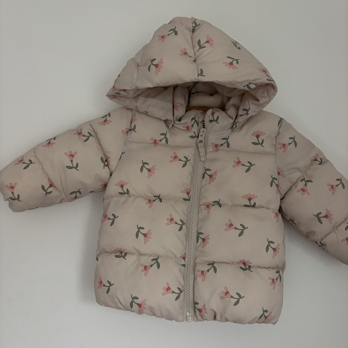 Toddler floral puffer - h&m,