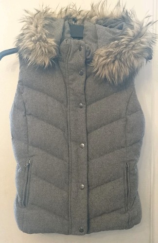 Gap faux fur hooded - gap, gilet