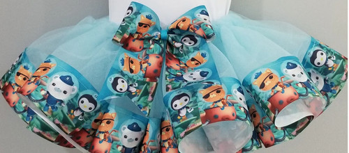 Octonauts birthday ribbon tutu - birthday,