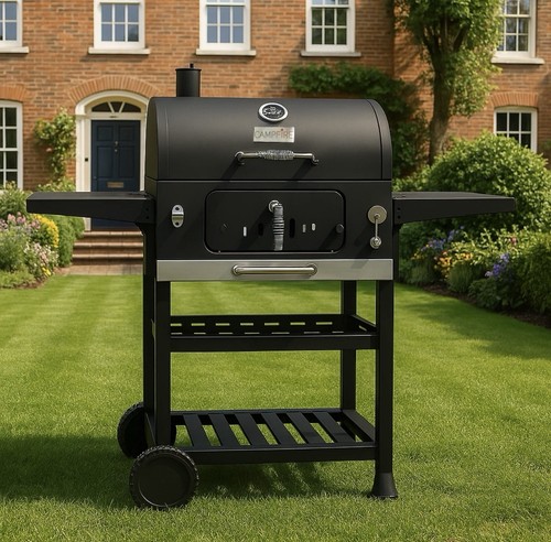 Charcoal barbeque grill - charcoal,