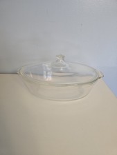Vintage Oval PYREX Clear