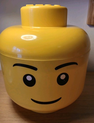 Large lego head - large, storage