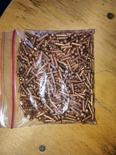 500 copper rivets solid round
