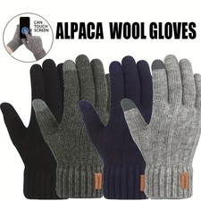 Winter Warm Alpaca Wool Gloves