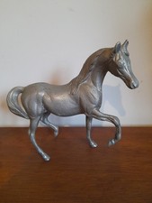 Pewter horse figure statue - figure,