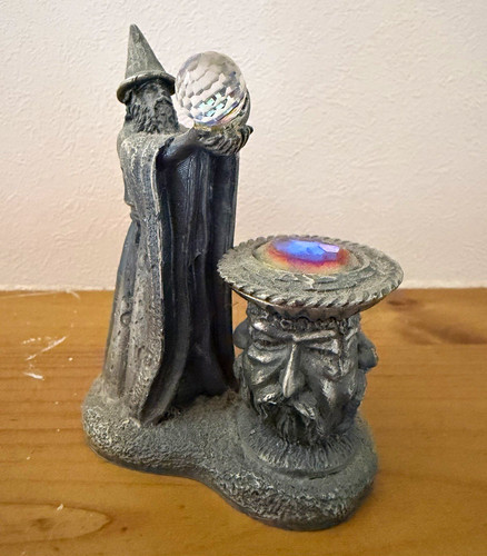 Visionary wizard figurine - wizard,