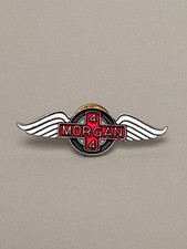Vintage Morgan 4 x 4 Enamel lapel pin Badge Mint condition