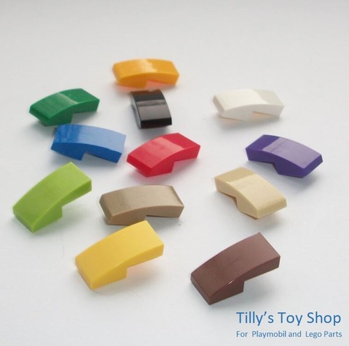 Lego 1x2x2 curved step - lego,