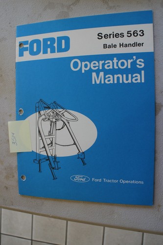 Ford series 563 bale handler - ford,