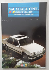 Vauxhall / Opel Brochure 1986